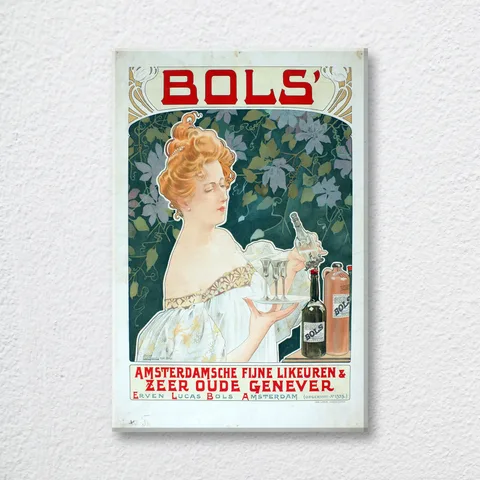 ‘Bols’ Belgian Wall Art Print