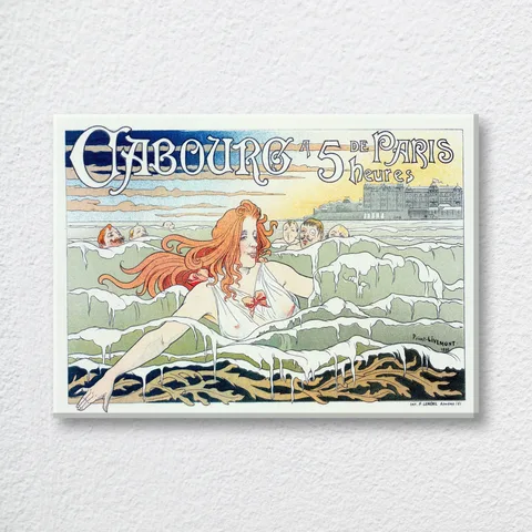 ‘Casino De Cabourg’ Belgian Wall Art Print