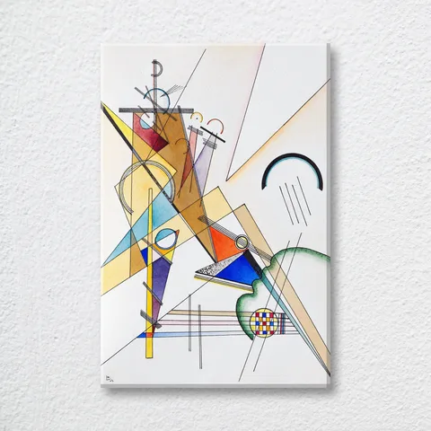 ‘Gewebe’ Portrait Wall Art Print
