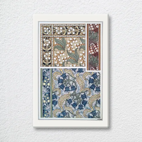 ‘Muguet 2’ French Wall Art Print