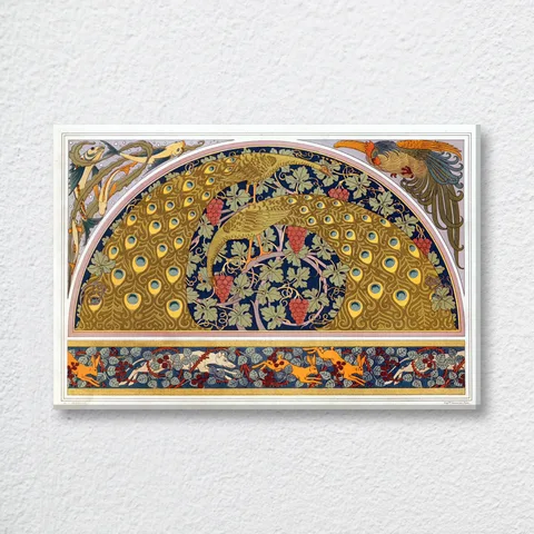 ‘Poissons Et Algues Ronces’ Maurice Pillard Verneuil Wall Art Print