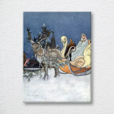 ‘The Russian Princess’ Portrait Wall Art Print
