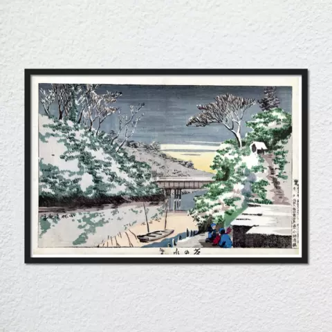 mwa-snow-at-ochanomizu-1877-1882-wall-art-plain-preview-framed-black-480x.webp
