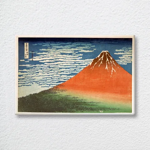 ‘South Wind, Clear Sky’ Japanese Wall Art Print
